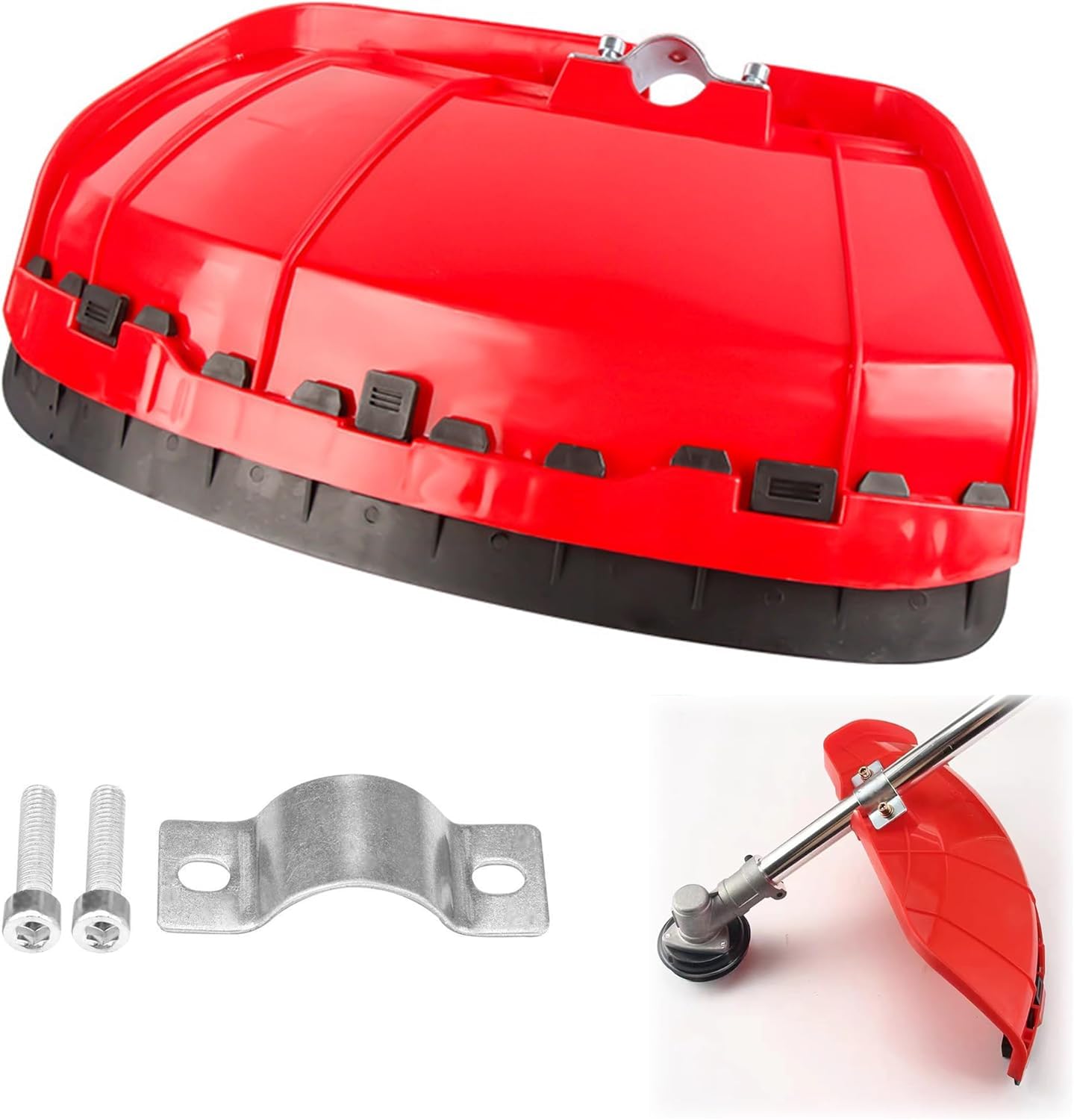 Parasassi Universale Per Decespugliatori - Adatto A Aste 26-28mm, Con Lamella Tagliafilo - Foto 8