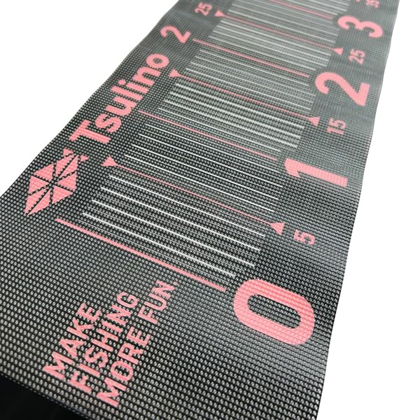 Tsulino Mesh Fishing Measure - Grey/Pink