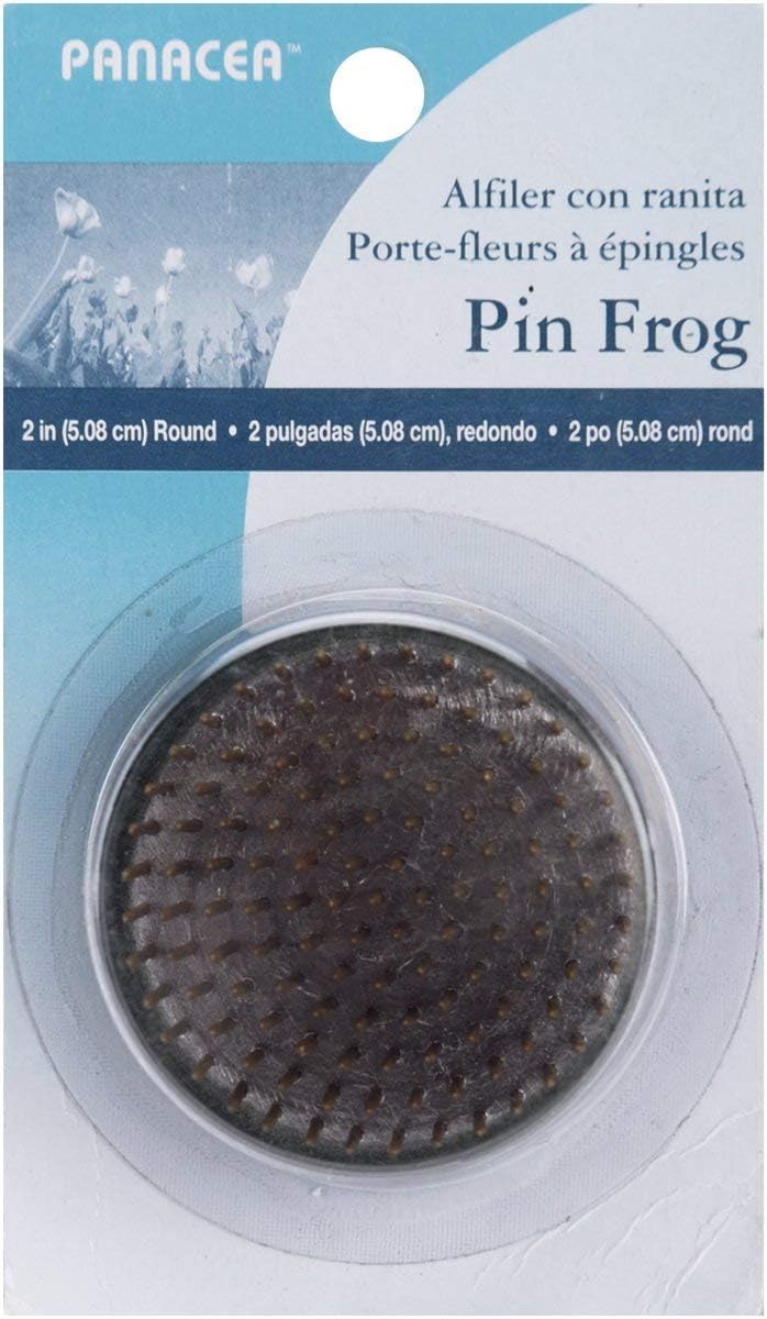 Panacea Silver-tone/Brass Pin Frog 2-Brass