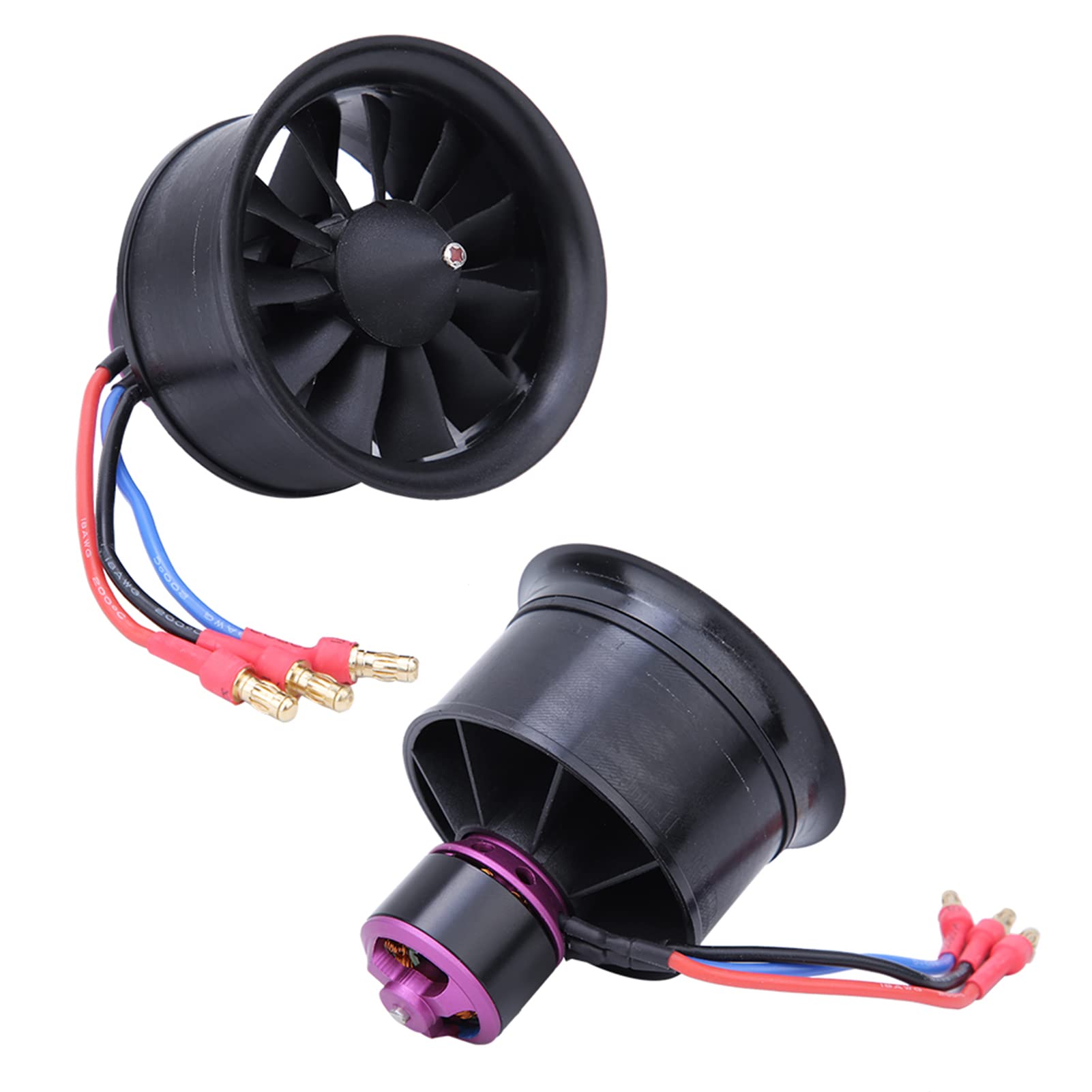 Amazon | EDF 50mm D2627 11 ブレード 12.6V 電動ダクトファン