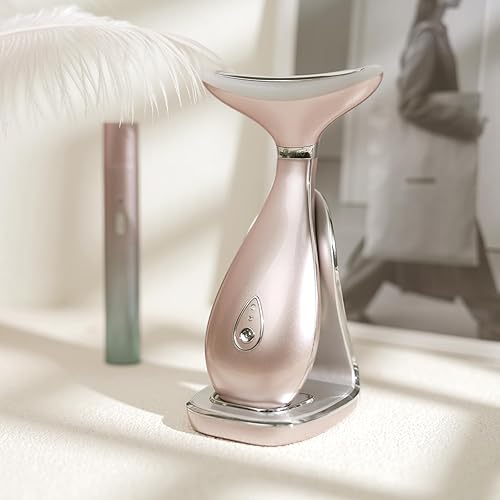 Miniatura 7 de VRAIKO Lily Masajeador facial de cuello, masajeador de belleza para rejuvenecimiento de la piel, herramienta de spa facial 3 en 1, levantamiento,