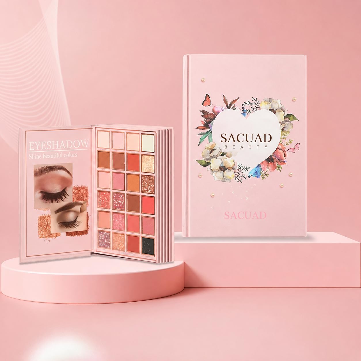 5 in 1 Foldable Makeup Palette | All-in-One Face, Eyes & Lips | Contour, Blush, Highlighter, Eyeshadow | Long-Lasting & Travel-Friendly | Multipurpose Makeup Book Kit for All Skin Tones-image-30
