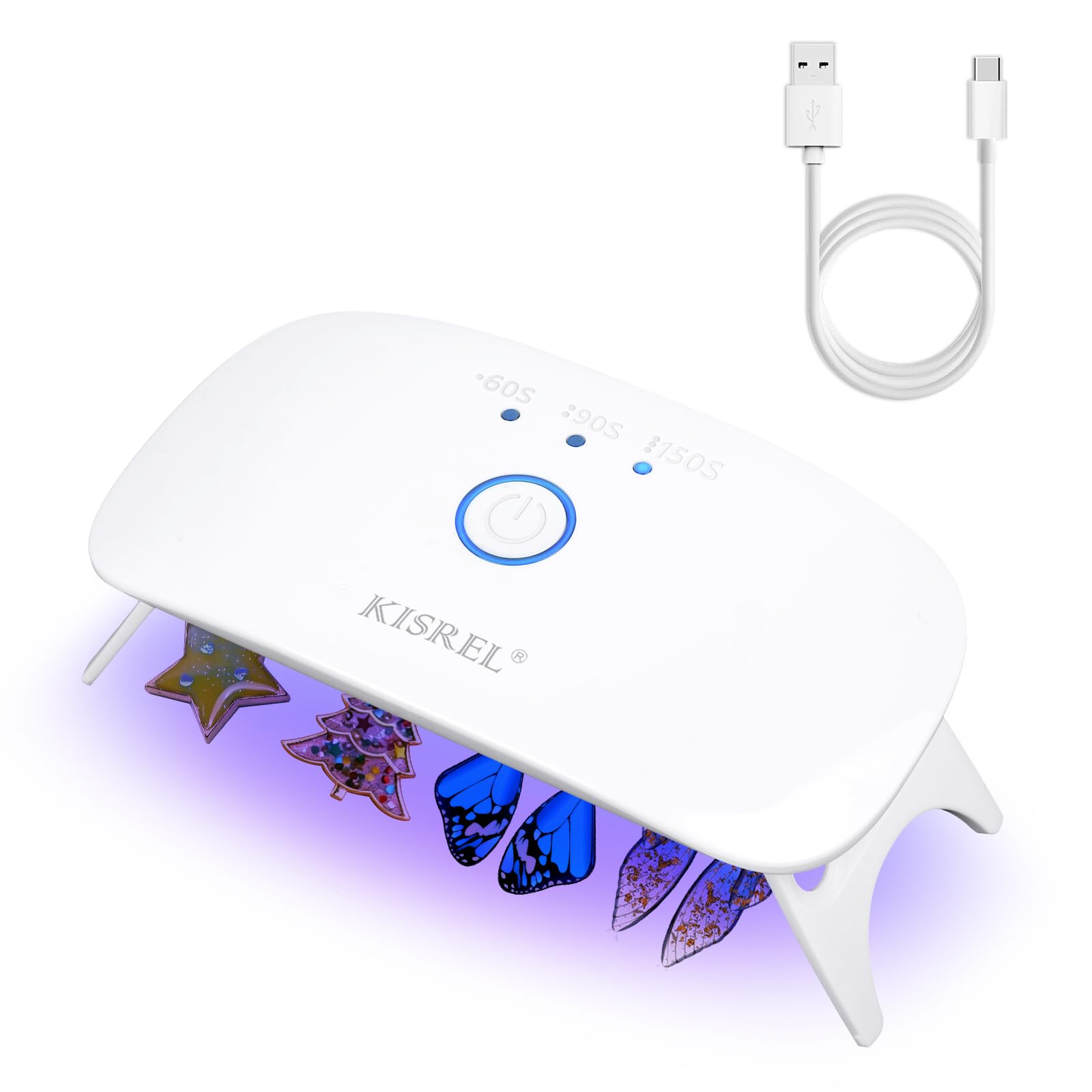 Amazon.com: KISREL Upgraded UV Light for Resin, Portable UV Resin