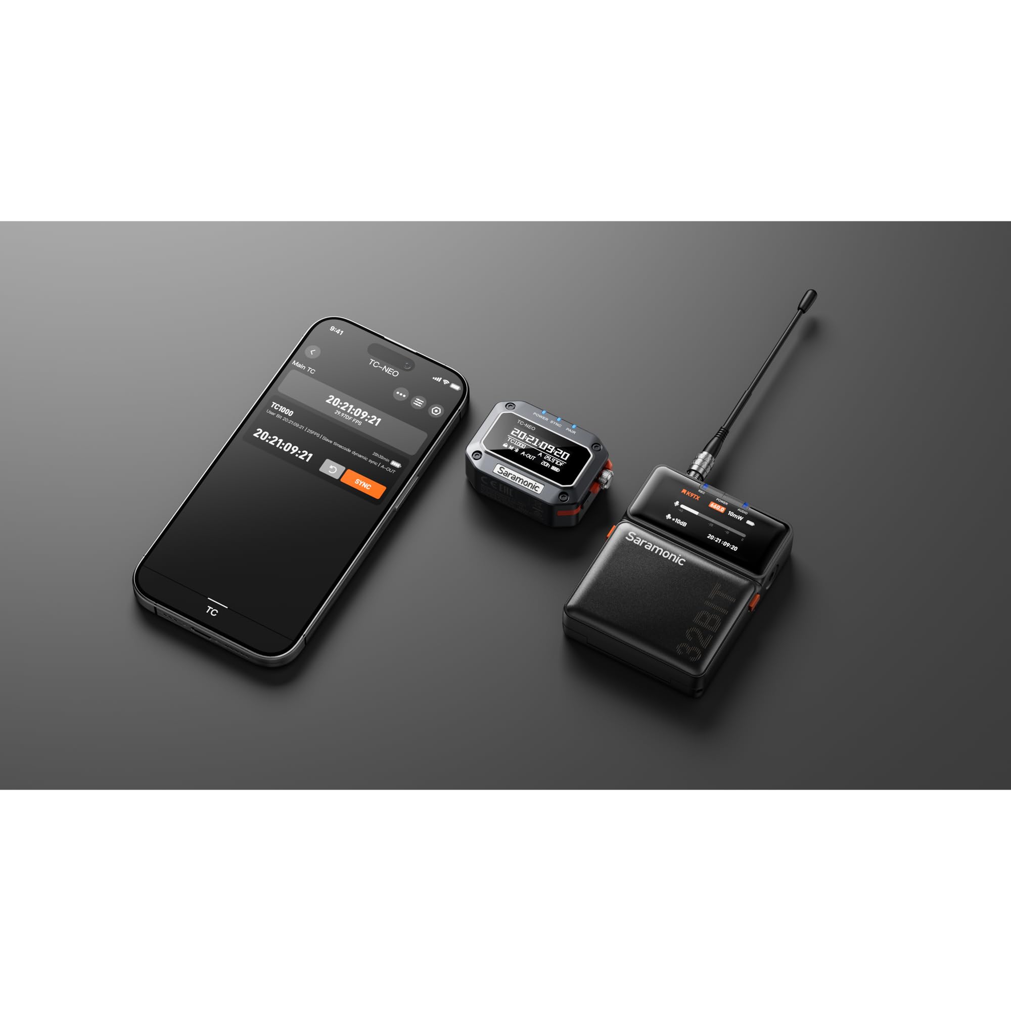 Amazon.co.jp: Saramonicタイムコードジェネレーター 2.4GHz