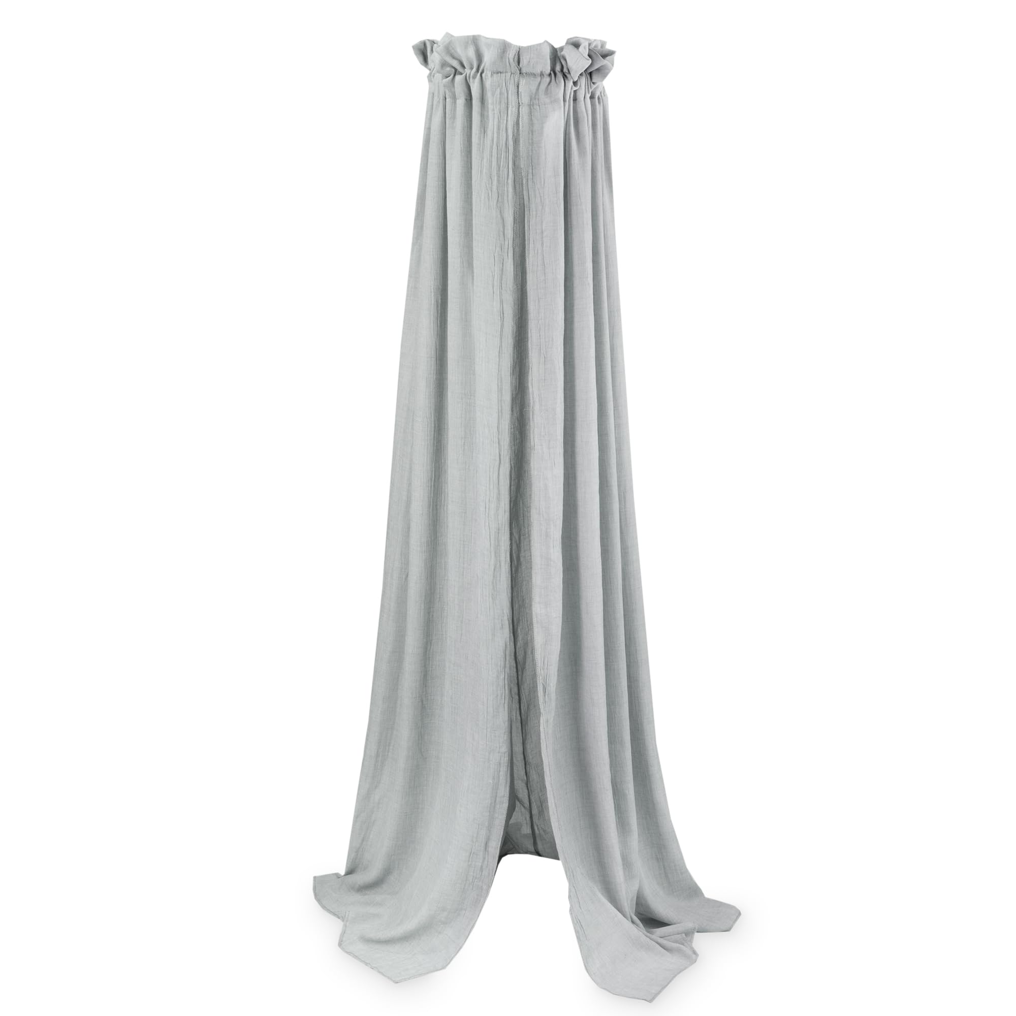 Julius Zöllner Voile Bed Canopy - Baby Cot & Cot Bed - Nursery Decoration - Sage