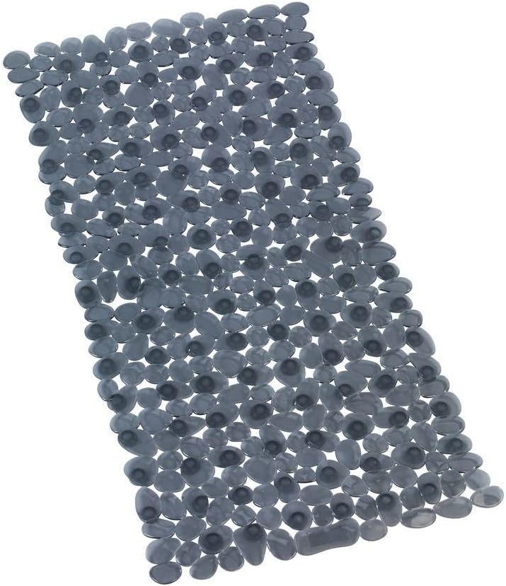 Wenko Bathtub mat Paradise in Anthracite, 71 x 36 x 2 cm