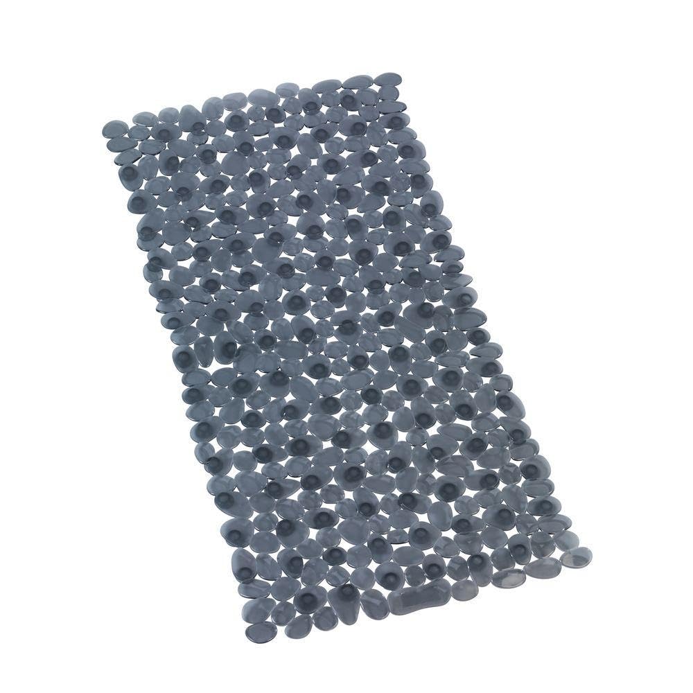 WENKO Tapis baignoire antidérapant, Tapis de bain, Paradise anthracite 71x36cm