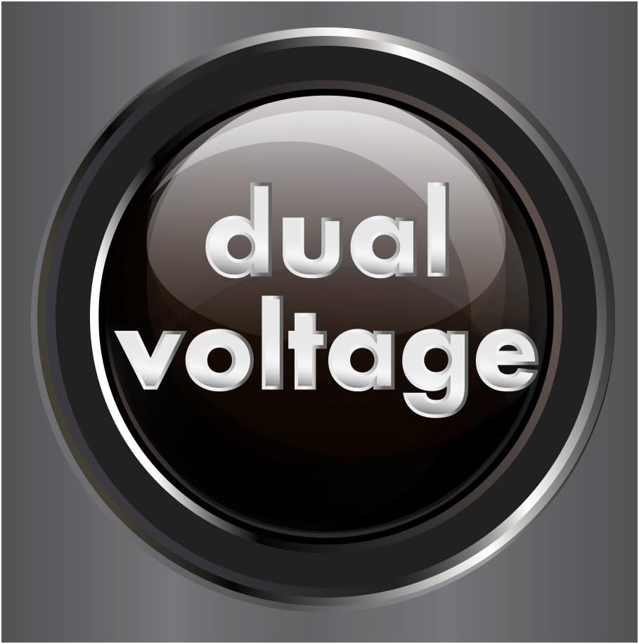 Graphic illustrating dual voltage feature