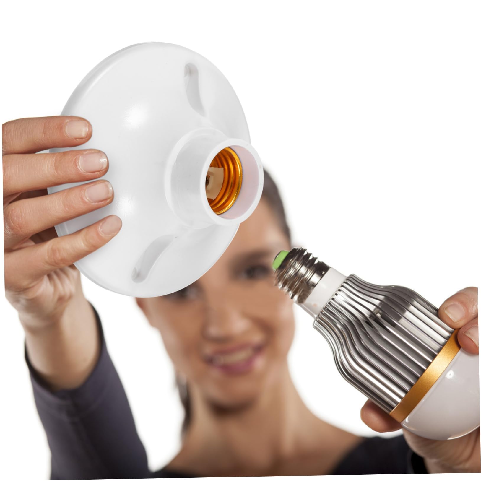 Alipis 4 Ensembles Douille En Bakélite Pendaison Remplacement De La Lampe Douilles E27 Douille De Remplacement De Lampe Remplacement De Douille De Lampe Luminaire Blanche 10 Pièces * 4