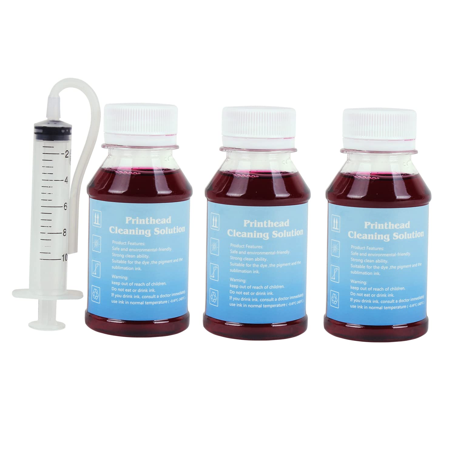 Inkjet Printers Printhead Cleaner Nozzle Cleaning Kit For Epson 3 4oz 100ml Cleaning Kit Amazon In Computers Accessories