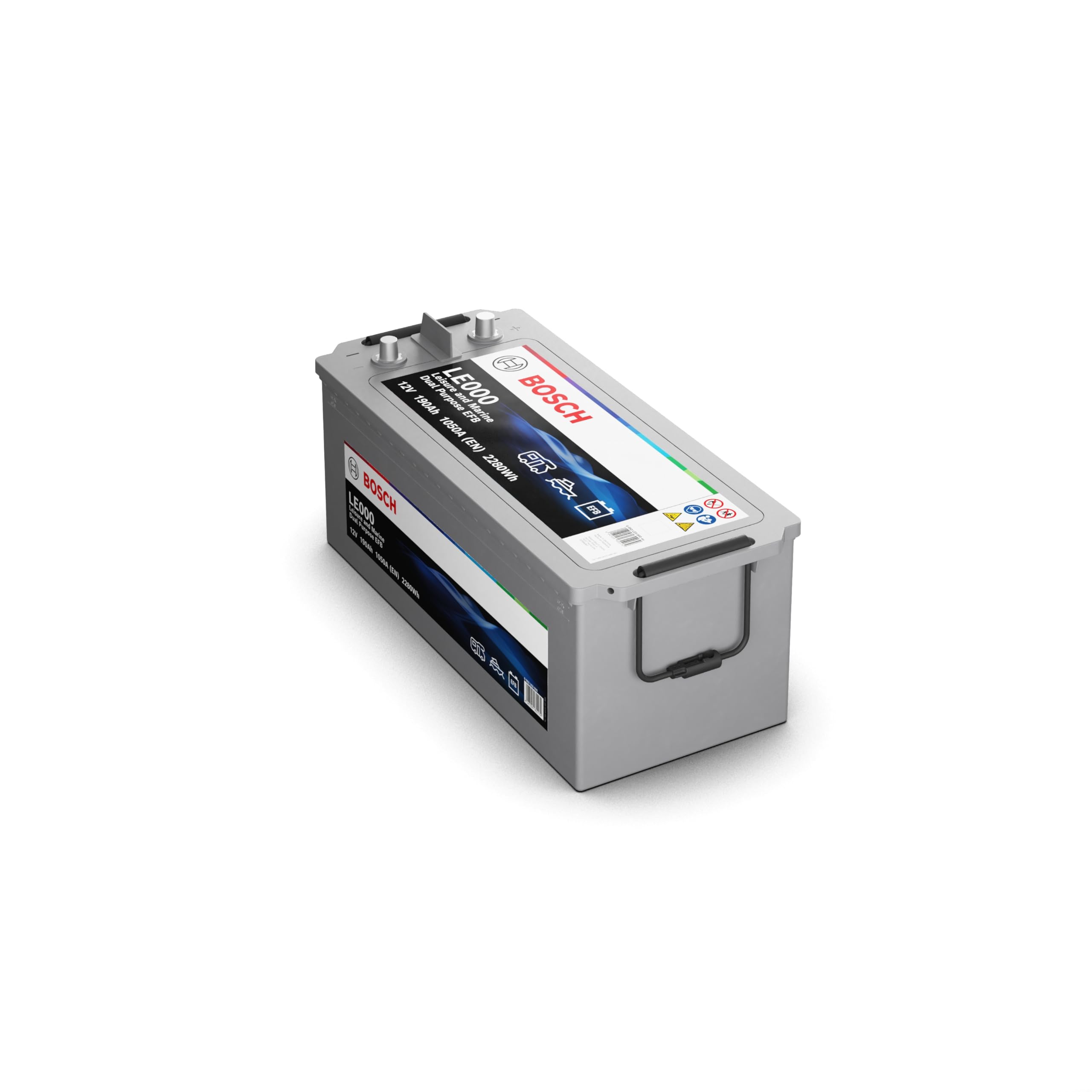 Batterie Bosch LE000 - Série LE EFB - Batterie EFB Décharge Lente - 0092LE0000