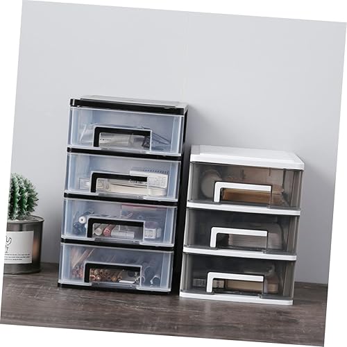Miniatura 2 de Caja organizadora de cajones de almacenamiento de plástico, soporte versátil para artículos de escritorio para cosméticos, joyas, suministros de