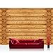 Produktbild Fototapete 254x184 cm PREMIUM Wand Foto Tapete Wand Bild Papiertapete - Holz Tapete Holzwand Holzoptik Holz Stamm Balken natural - no. 2855