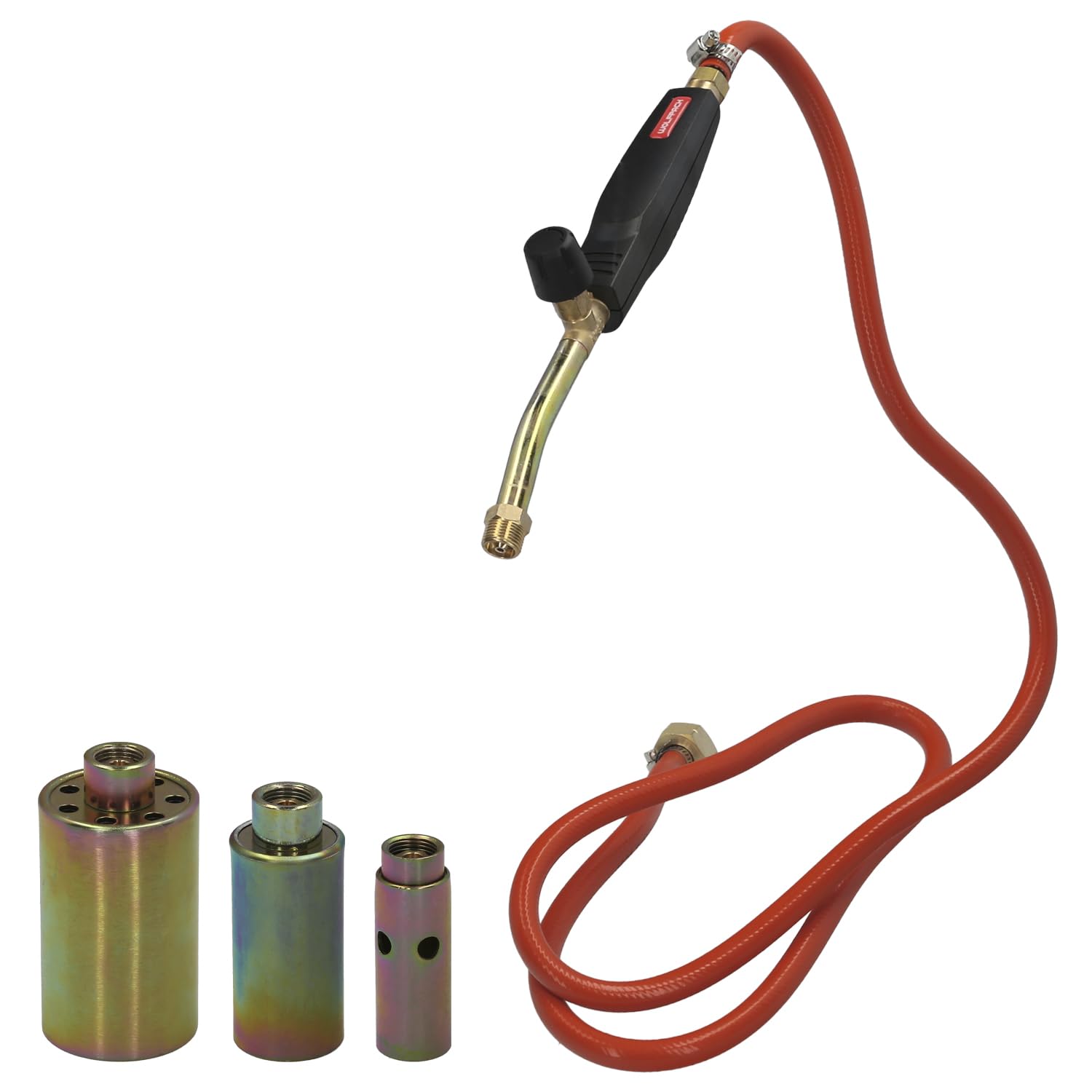 WOLFPACK LINEA PROFESIONAL Soplete 3 Boquillas Con Tubo