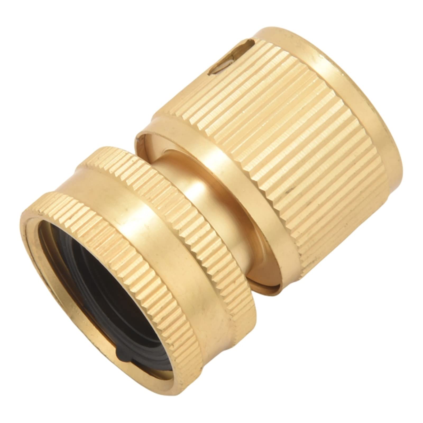 Raccordi rapidi for Tubo da Giardino in Ottone Massiccio 3/4 Pollici GHT Raccordi Facili da collegare Tubo for Acqua Senza perdite Maschio Femmina Valore 5 Pezzi