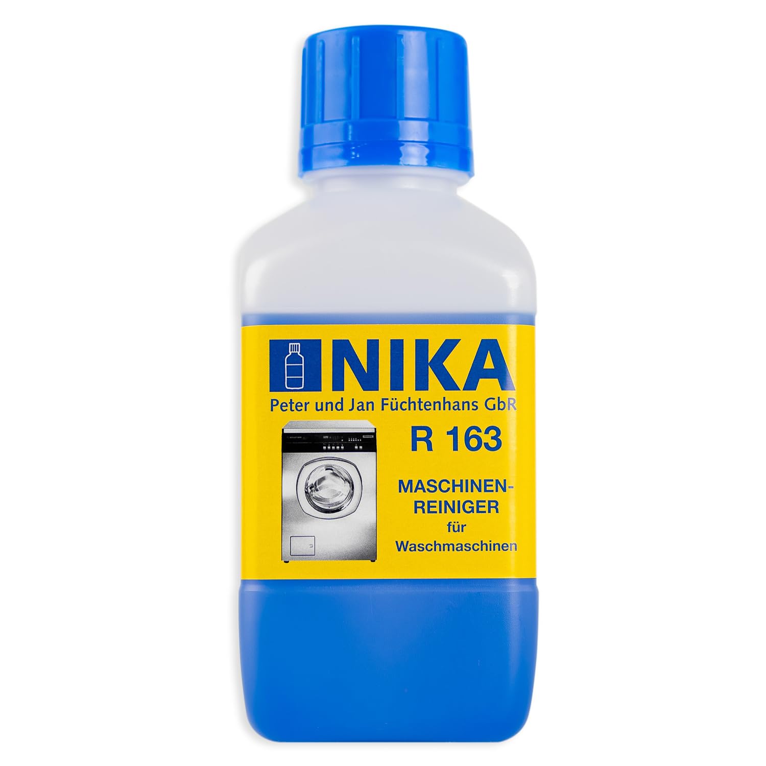 NIKA Cleaner Sparset für 12 Monate - 4x R163 + 2x R165 - Profi Maschinenreiniger und Maschinenpfleger - für Waschmaschine und Spülmaschine - Privat und Gewerbe - je 500ml
