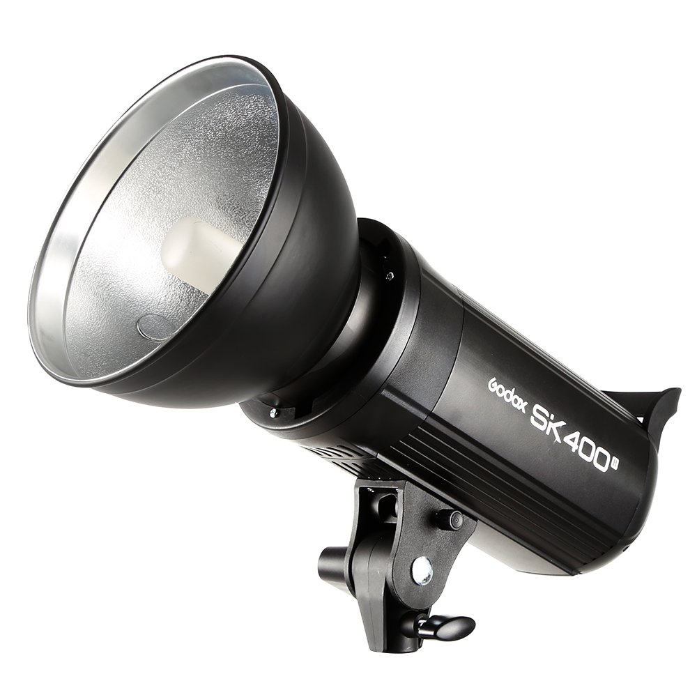 Godox SK400II 400Ws GN65 Flash Studio Professionnel avec système X sans Fil intégré 2,4 G Creative Shooting SK400 Mise à Niveau(Lampe Simple SK400II)