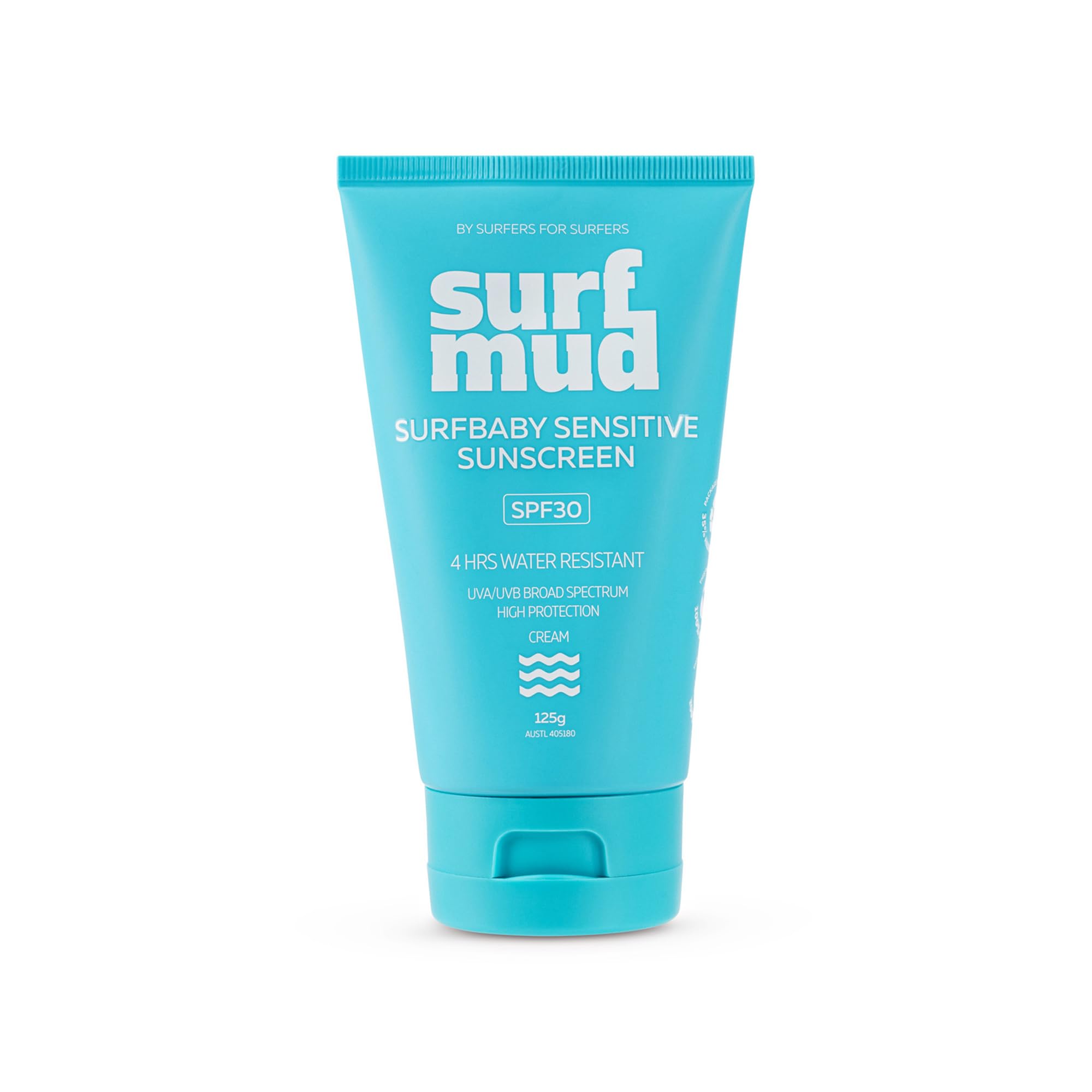 Australian Surfmud SurfBaby Sensitive Sunscreen SPF 30-125G