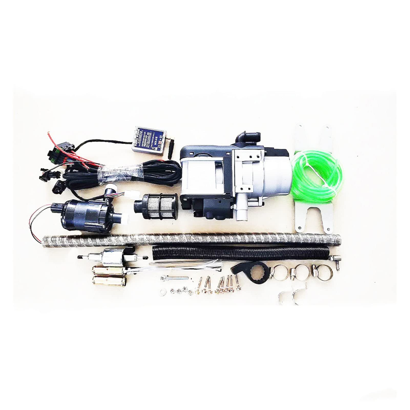 Ogrzewanie postojowe 5 kW 12 / 24V Podgrzewacz parkingowy Diesel Grzejnik powietrza Diesel Rv. Truck Boat Book Trailer and Motorhomy do kamperów, ciężarówek, kamperów, łodzi(Gasoline)