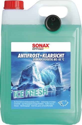 SONAX AntiFrost+KlarSicht IceFresh Gebrauchsfertig bis -18 °C (5 Liter) – Ansicht 1