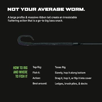 Googan Baits Googan Baits Gmw Mondo Worm 10 '