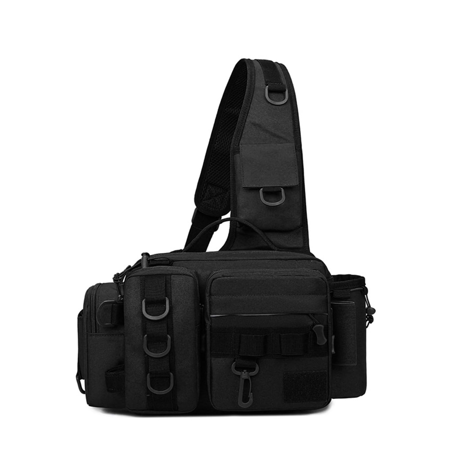 Borsa da campeggio di grande capacità impermeabile multifunzionale esche marsupio borsa a tracolla all'aperto borsa da pesca borsa per esche borsa da pesca borsa per attrezzi da pesca borsa