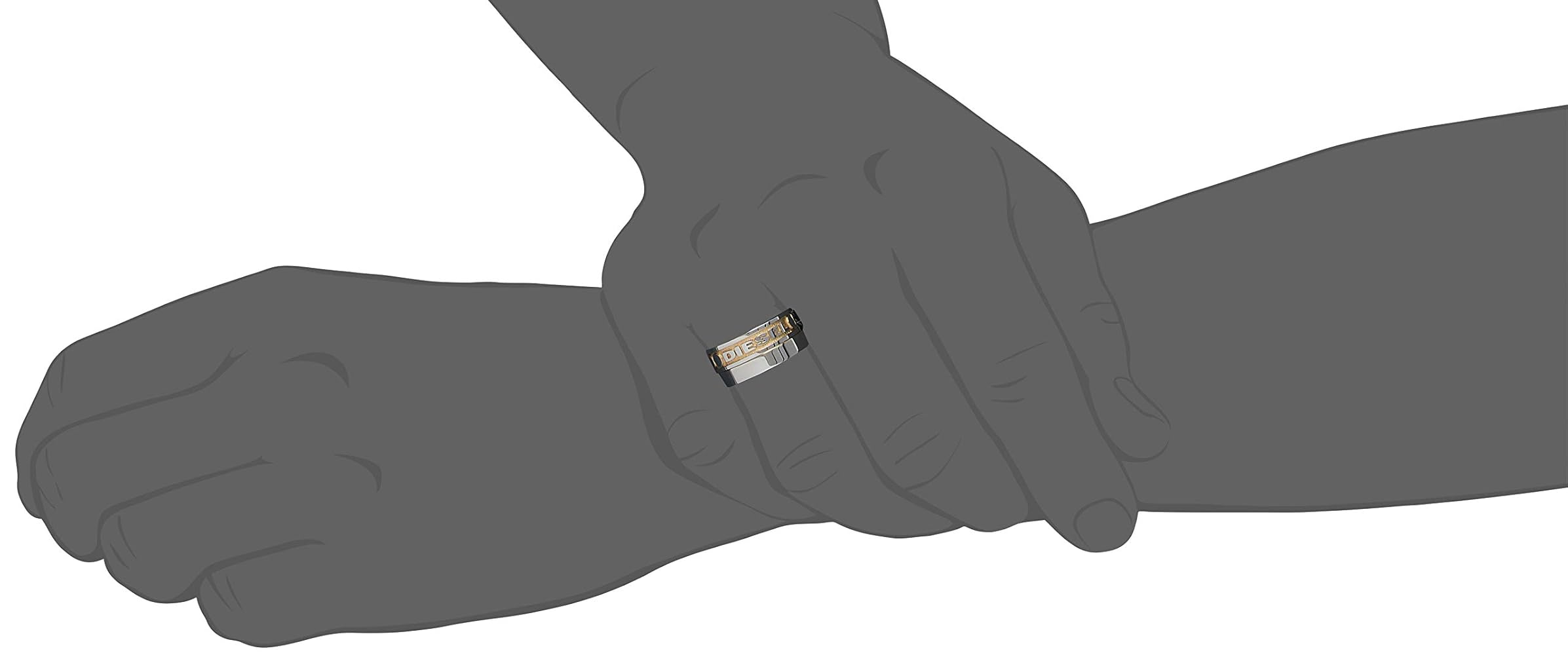Amazon | (ディーゼル) DIESEL メンズ リング 指輪 DX1234 RING