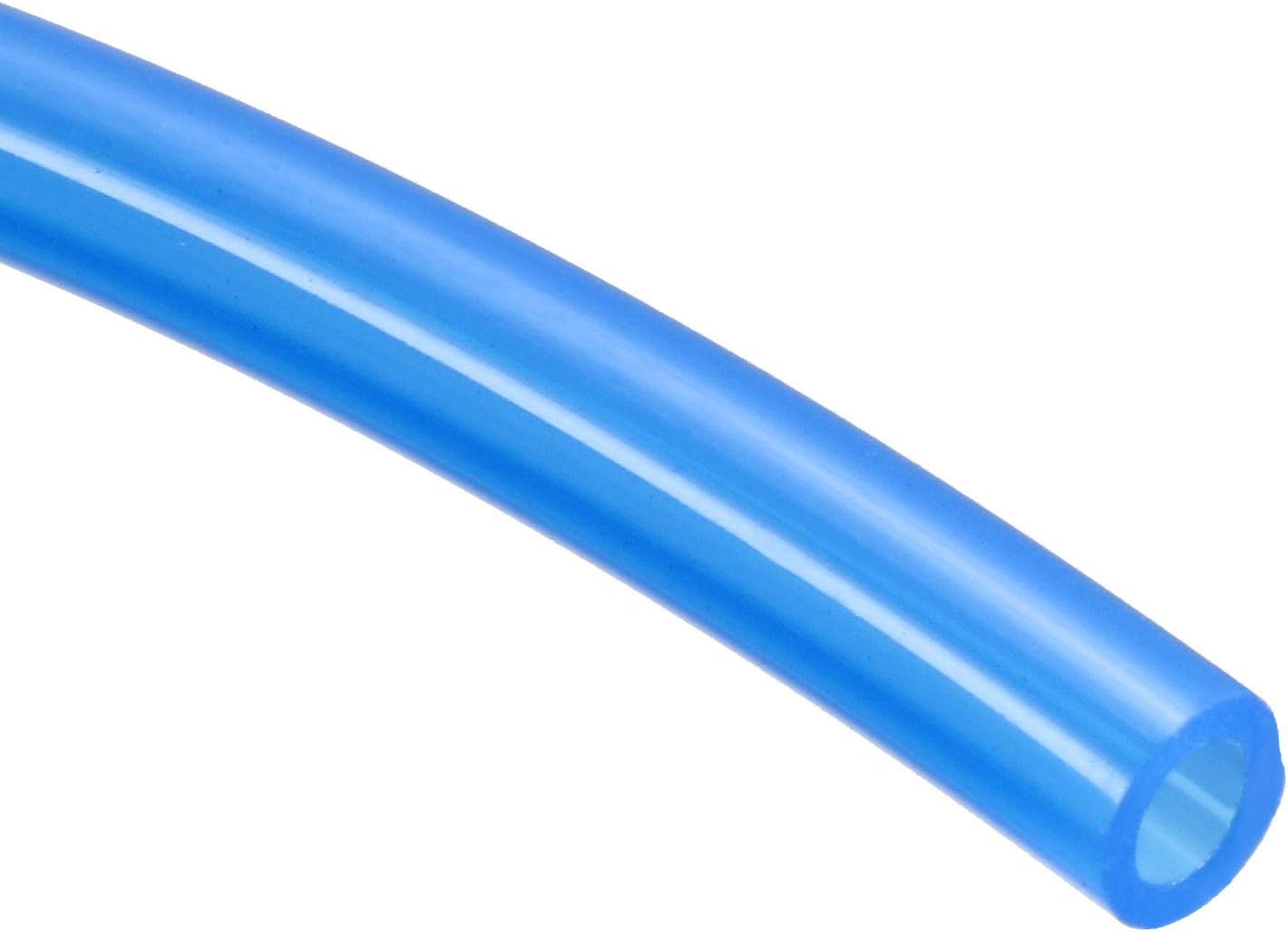 sourcingmap Pneumatic Air Tubing, 4mm OD x 2.5mm ID 19m(62.3ft) Long PU Polyurethane Air Compressor Tubing Hose Pipe Blue - Image 4