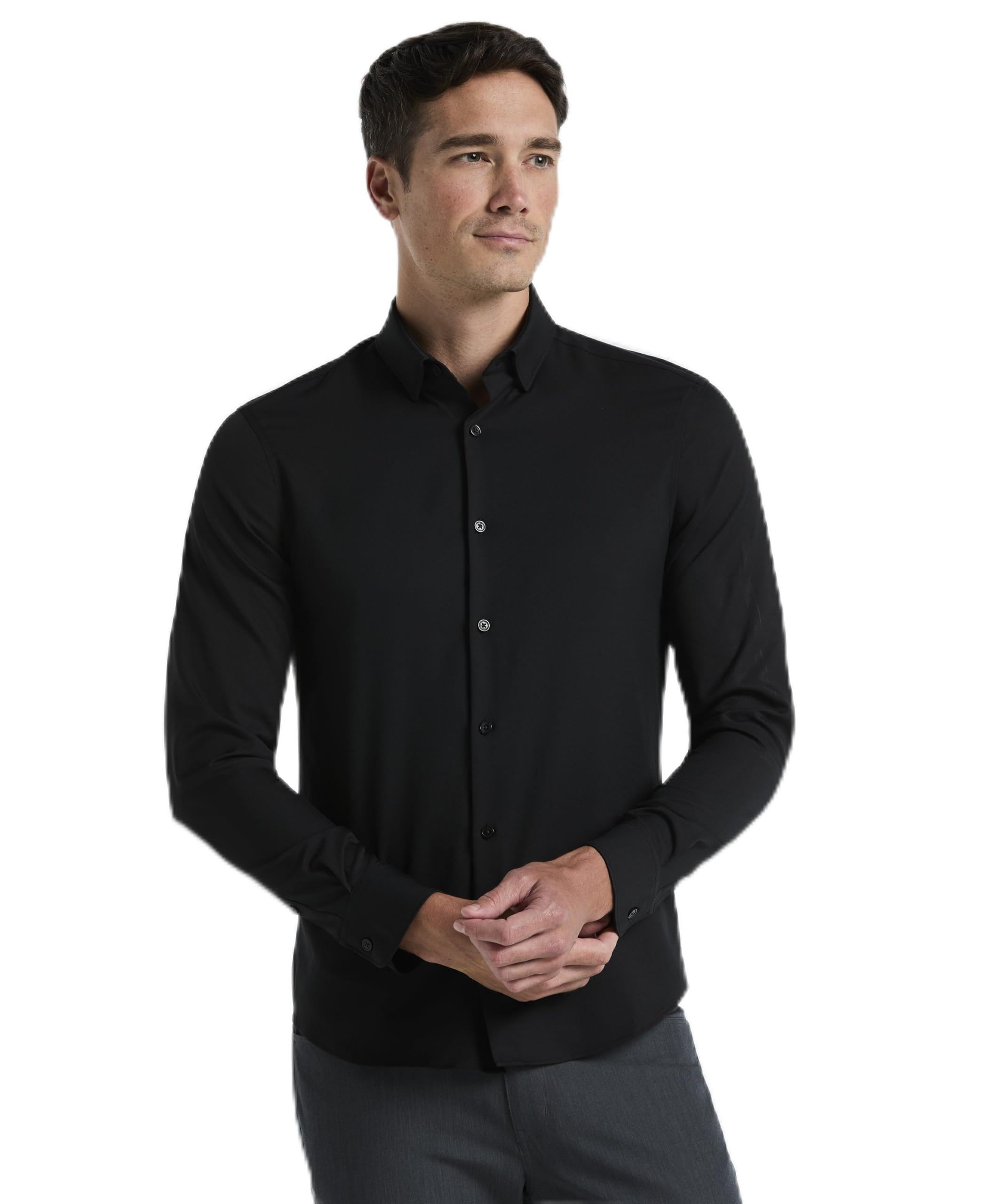 Perry Ellis Untucked Slim Fit