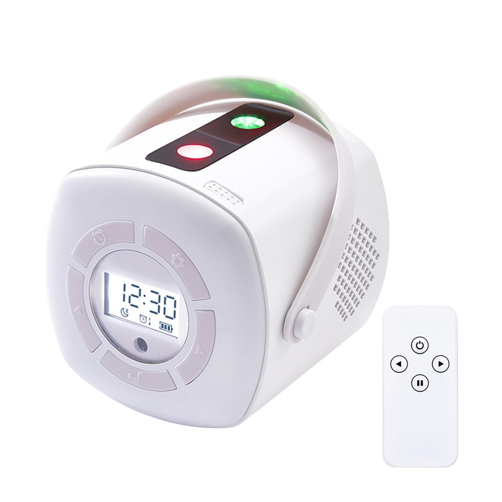 Labymos Star Projector Night Light With Digital Music Alarm Clock Starry Ceiling Night Light Projector With Remote Control 24 Groups Pattern for Kids Baby