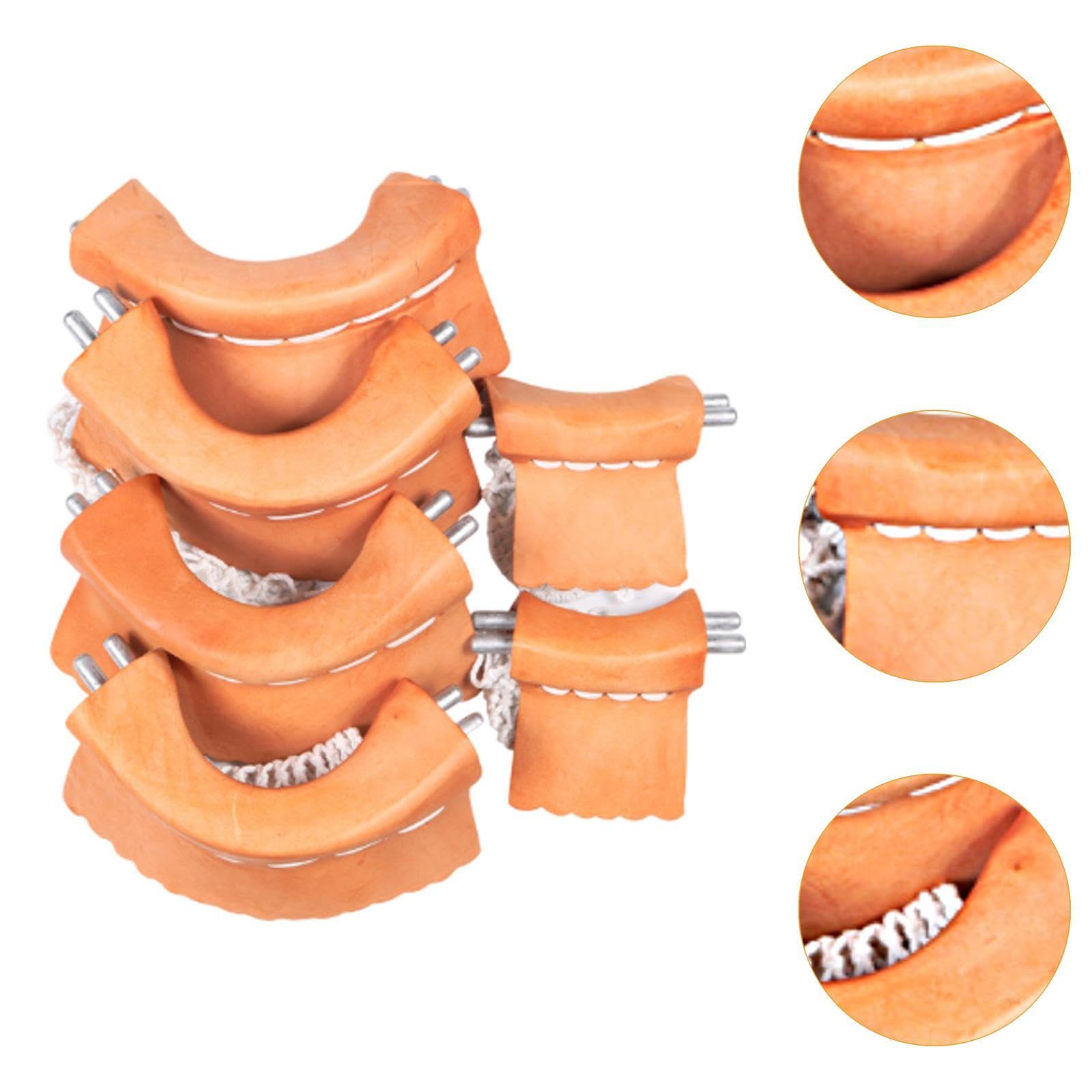 rockible Billiard Table Pockets Set Accessories with Mesh Pouch Replacement Heavy Duty Web Bags Pool Pockets for Competition Training