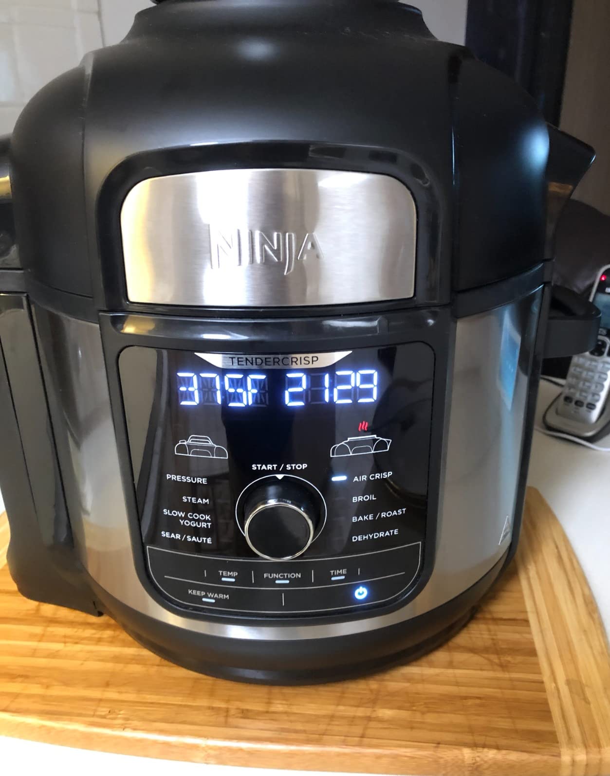 21/mo Finance NINJA FD401 Foodi 8qt. 9in1 Deluxe XL Cooker & Air FryerStainless Steel