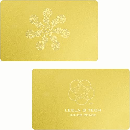 Leela Quantum Tech, Tarjeta de paz interior, para cualquier situación relacionada con estrés, ansiedad, pánico, pérdida personal e ira interior, con