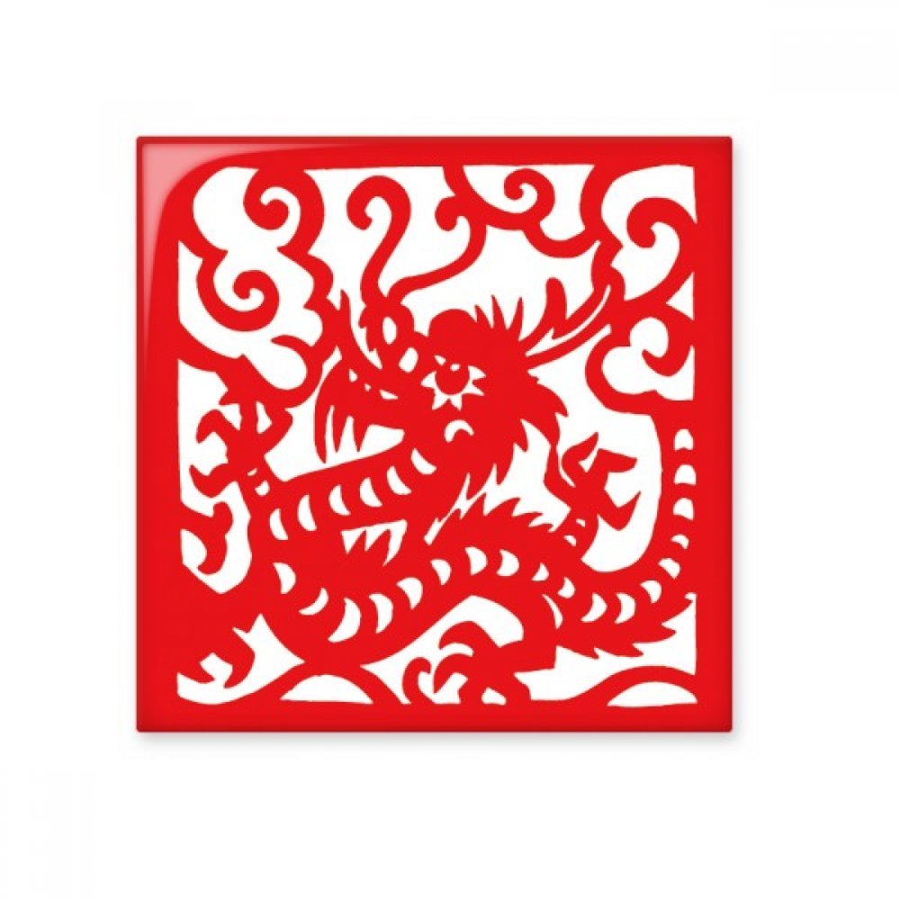 Pierre artisanat dragon du zodiaque pour une décoration murale haut de gamme