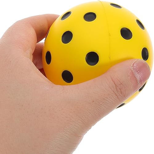 Miniatura 9 de 2 bolas de pickleball de espuma de poliuretano suave, ligeras, silenciosas, para interiores y exteriores, para escuelas en casa, gimnasios,
