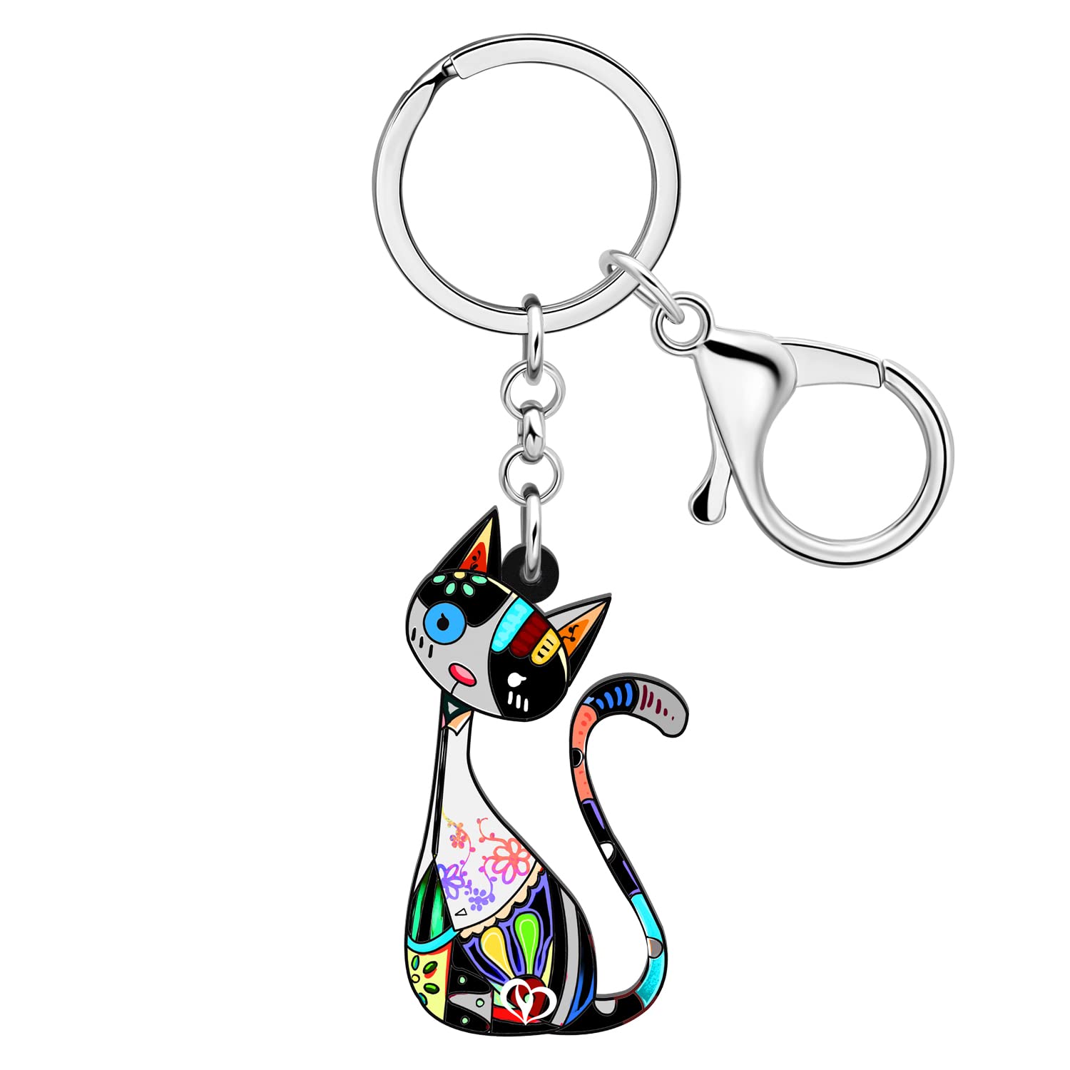 BAMAY Neuheit Oktopus Schlüsselanhänger Acryl Rucksack Zubeh