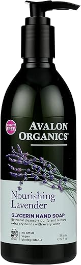 Avalon Organics Lavender Soap Liquid 355ml