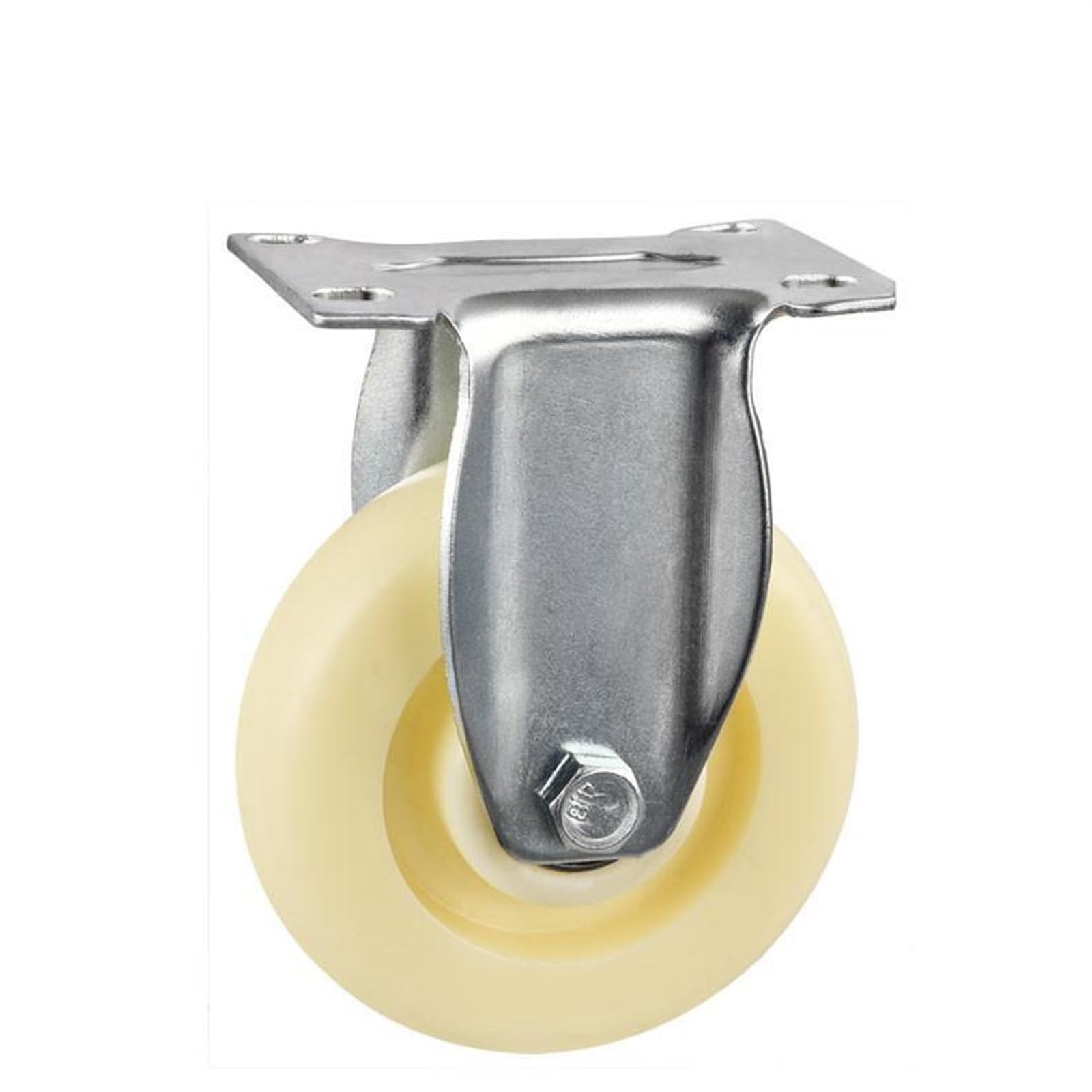Roulettes directionnelles nylon 5 pouces diametre 125 rouleau fixe cuisine