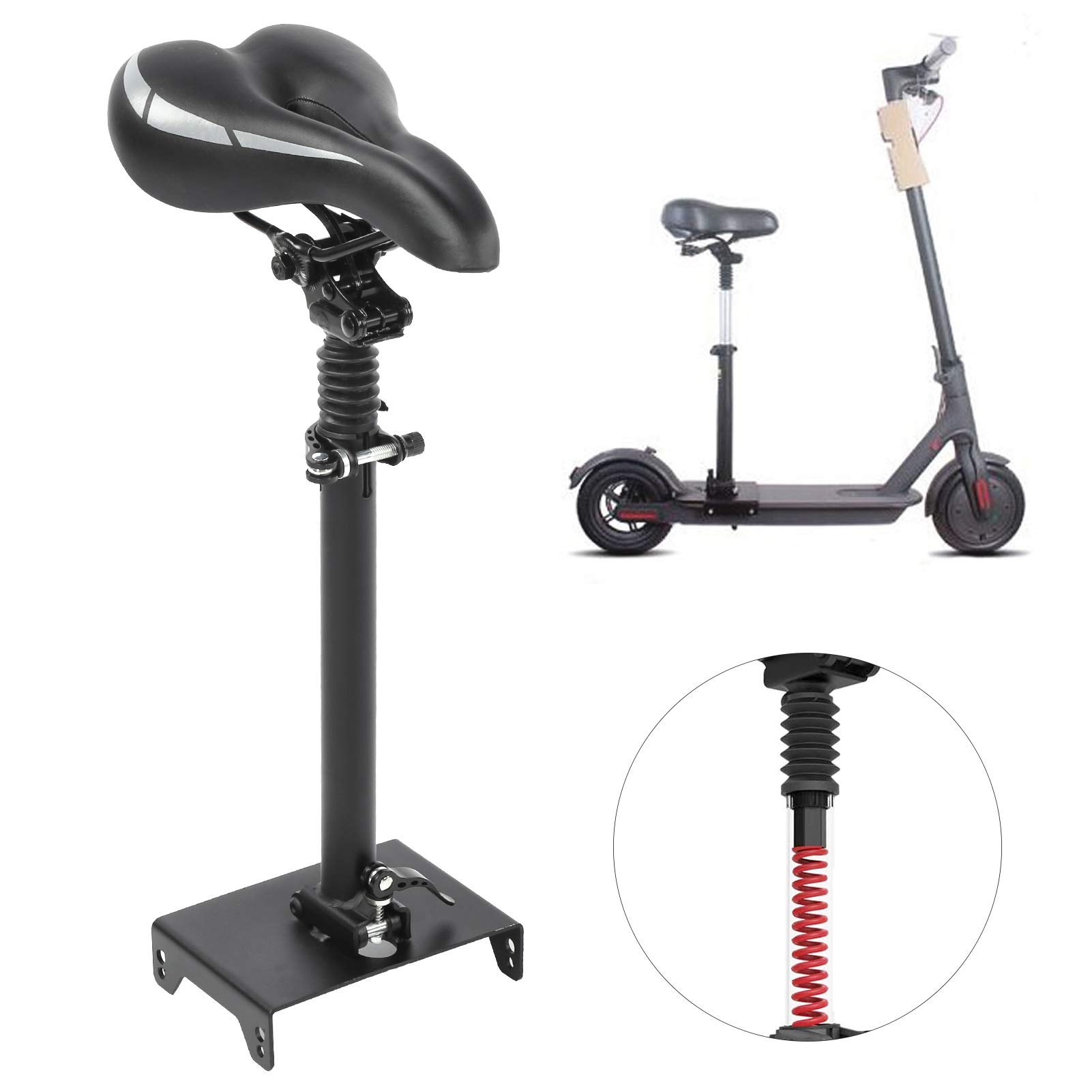 Gedourain Selle de Scooter à siège réglable pour Scooter Facile à Installer, pour Max‑G30