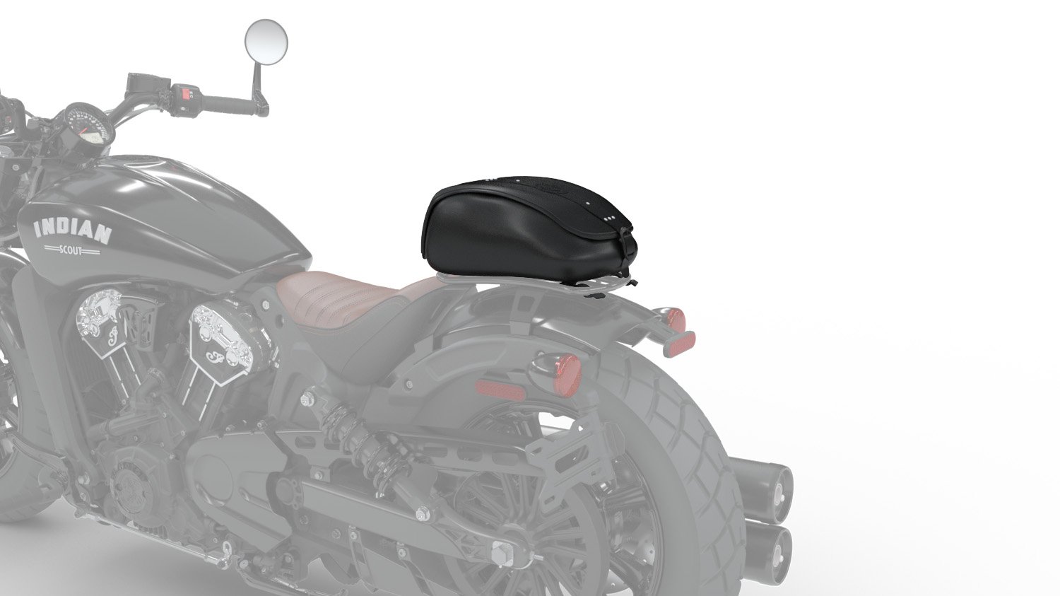 Indian Scout Bobber Solo Rack Bag