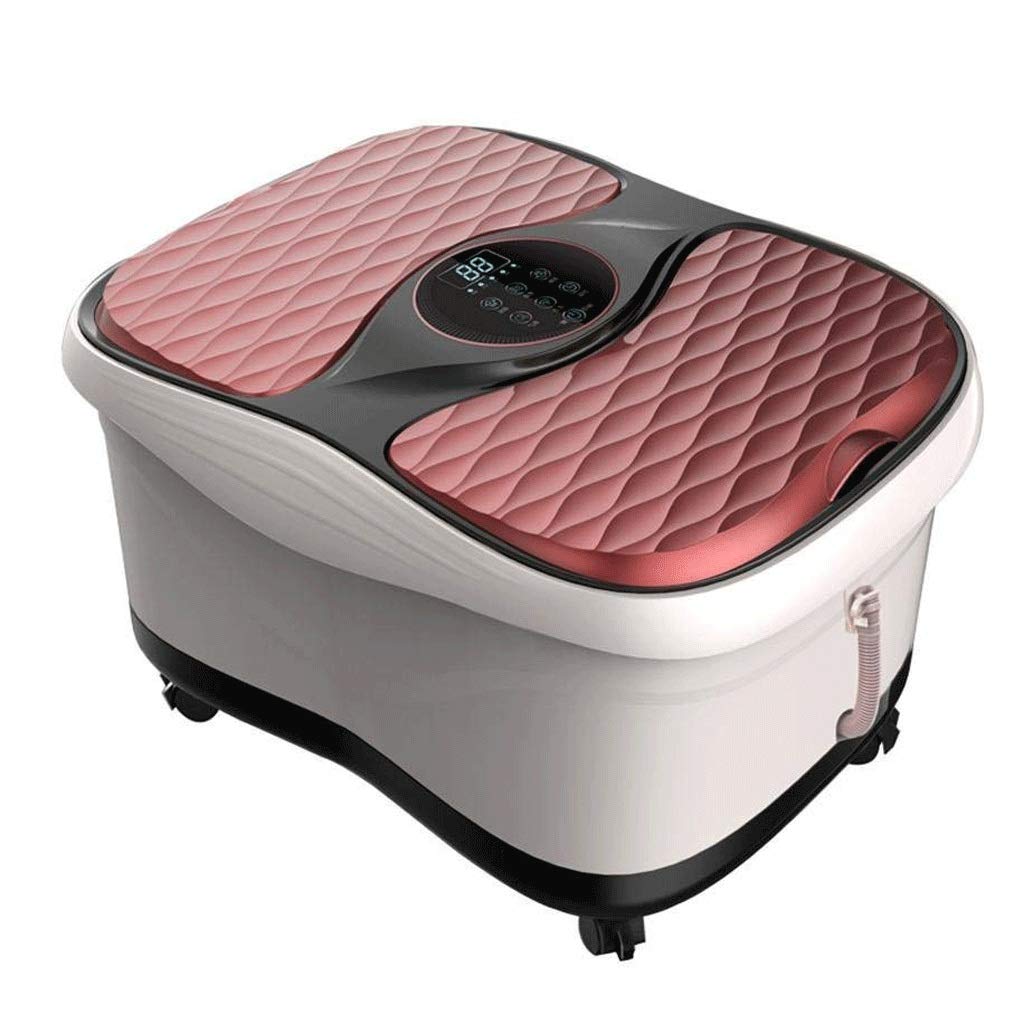 Masajeador de Baño de Spa para Pies con Control de Temperatura, Rodillos Y Pantalla para Aliviar el Estrés en Los Pies