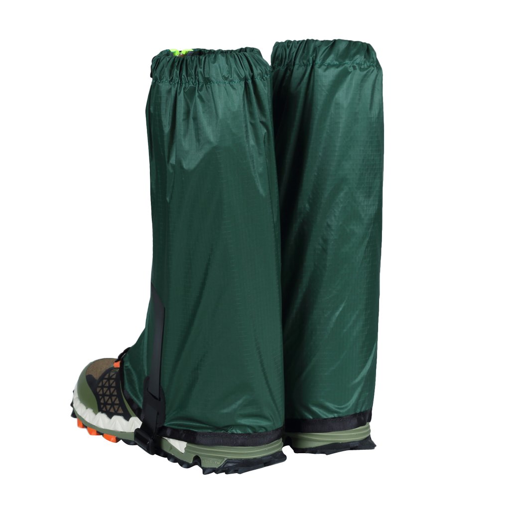 Wodoodporne legginsy do butów wspinaczkowych Trekking Gators Snow Gaiters Green