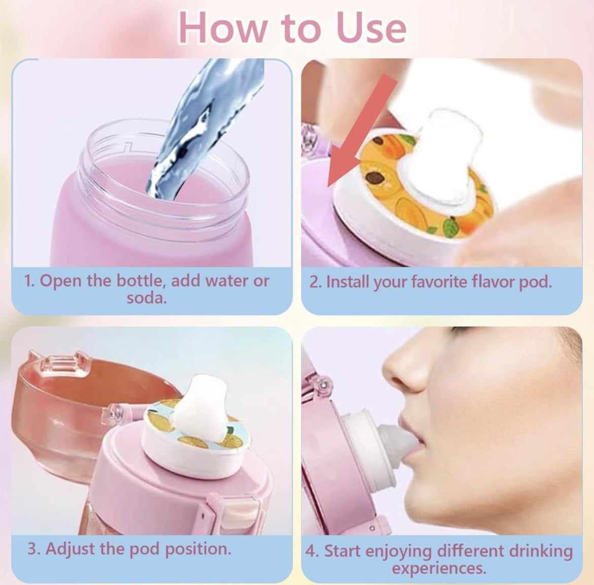 Set di 7 pod aromatizzanti (S, multigusto)