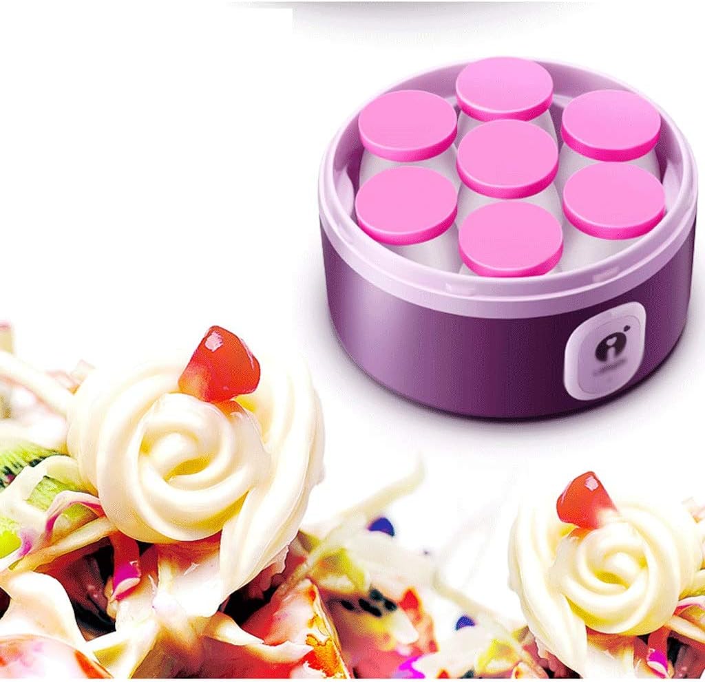Multifunctional Yogurt Machine, Fully Automatic Household Temperature and Time Heating Yogurt Machine for Fermented Food/Rice Wine