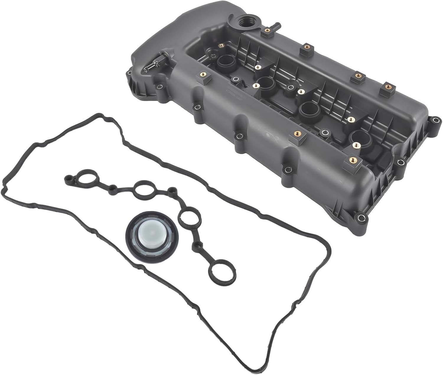 Engine Valve Cover with Gasket Replacement for Hyundai Genesis Coupe 2.0L Turbo 2010-2012 224102C400 224412G000