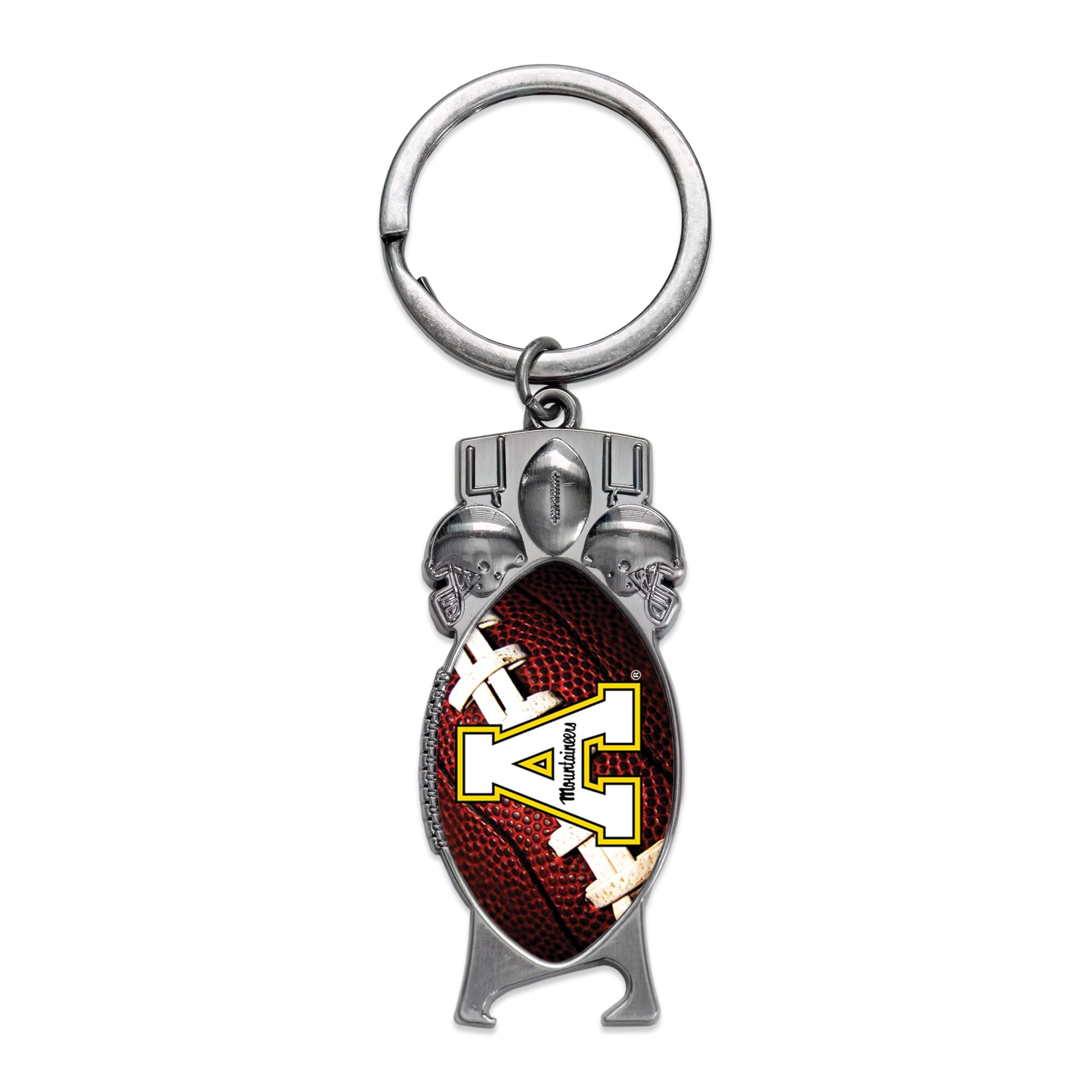Rico Industries NCAA Appalachian State Mountaineers Sculpted Bottle Opener Keychain -Great Gift Item