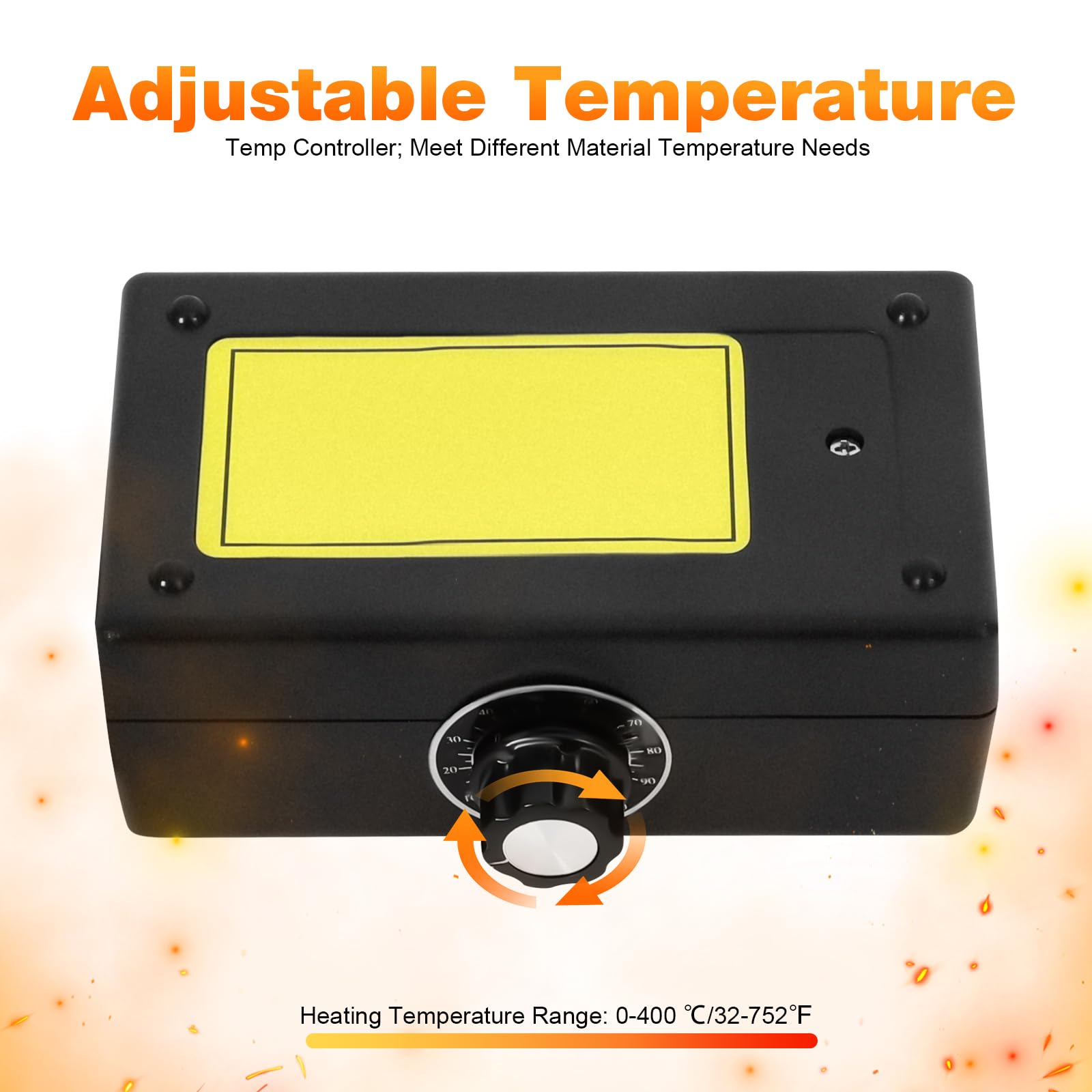 Piegatrice riscaldatore 1250 mm 1500 W PVC acrilico temperatura regolabile