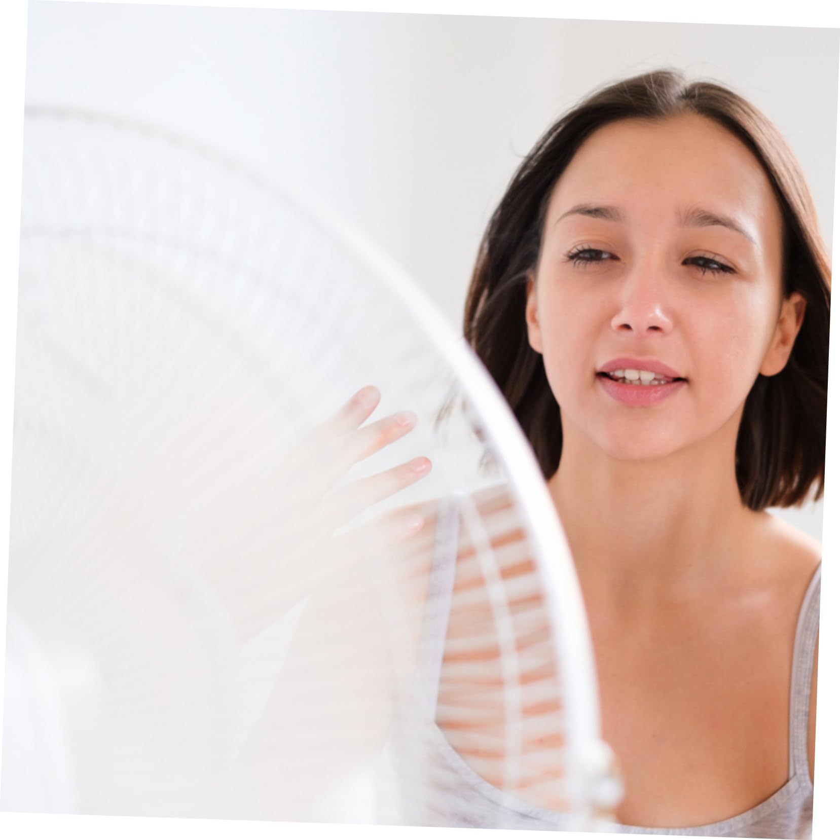 Homoyoyo Pale di Ricambio in Bianca, Facili da 5 Foglie in Bianca Facili da da 14,5 Pollici per Uso e Ventilatore da per Ventilatore Elettrico