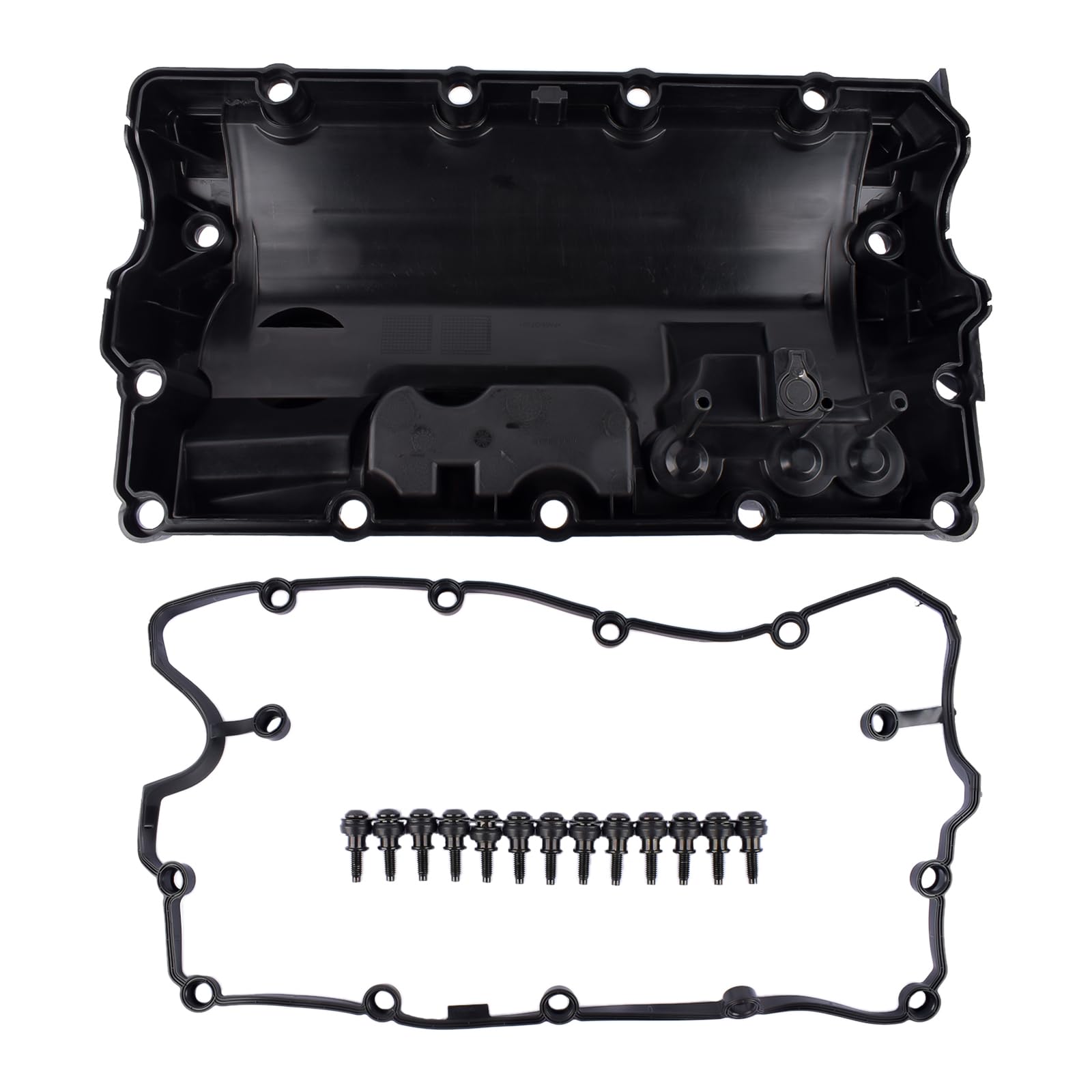 Tapa de Culata, Junta de Tapa de Válvula, Tapa de Aceite Compatible con T5 Trans-porter Sha-ran Alham-bra 1.9 2.0 03G103469H