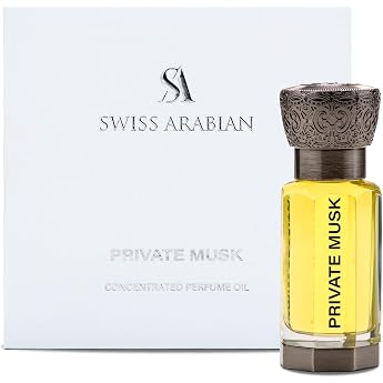 Swiss Arabian Private Musk Perfumed Oil Unisex 12 ml